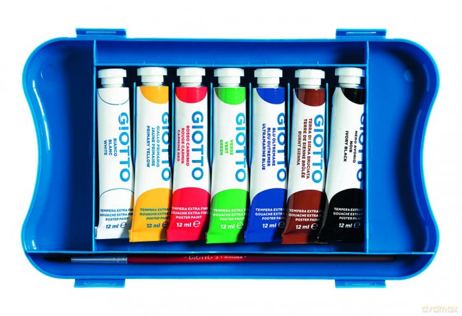 Cf7tubi Giotto Tempera 12ml
