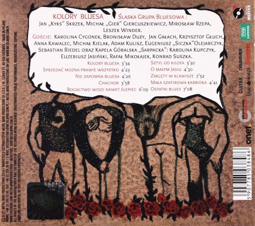 Śląska Grupa Bluesowa: Kolory Bluesa (digipack) [CD]