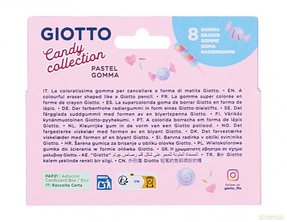 Cf8 Giotto Gomma Candy Collection