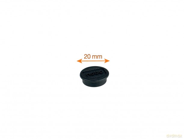 Cf8 Magneti Diametro 20mm 8pz Nero