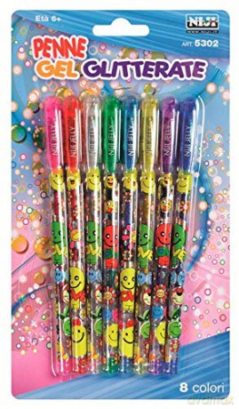 Cf8 Penne Inch. Glitter Prof. 8 Col