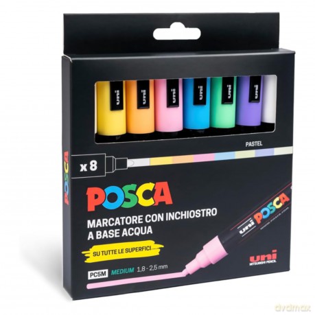 Cf8 Posca Medio Pastel