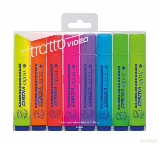 Cf8pz Tratto Video Arcobaleno Fluo