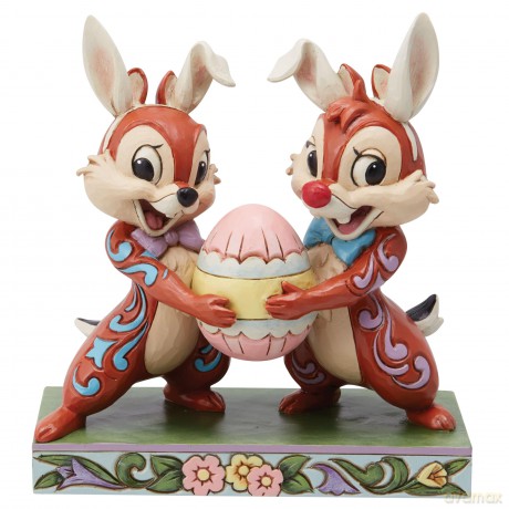 Cip e Ciop con Uovo di Pasqua