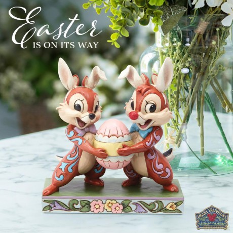 Cip e Ciop con Uovo di Pasqua