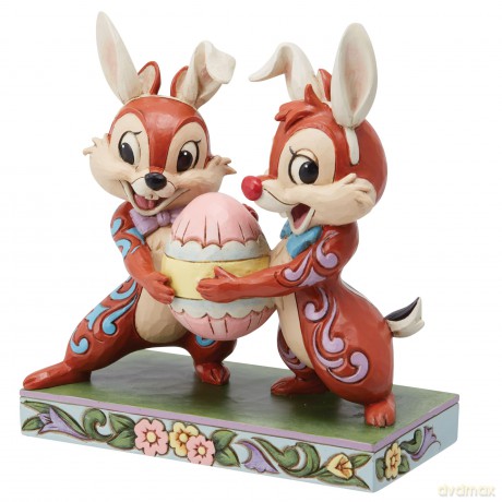 Cip e Ciop con Uovo di Pasqua