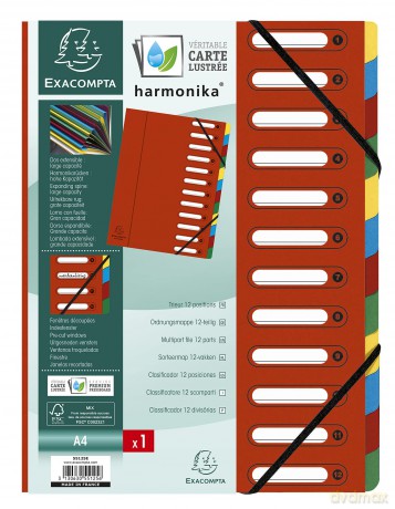 Classificatori 12scompart Rosso