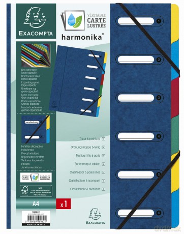 Classificatori 6scompart Blu