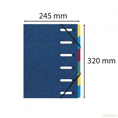 Classificatori 6scompart Blu