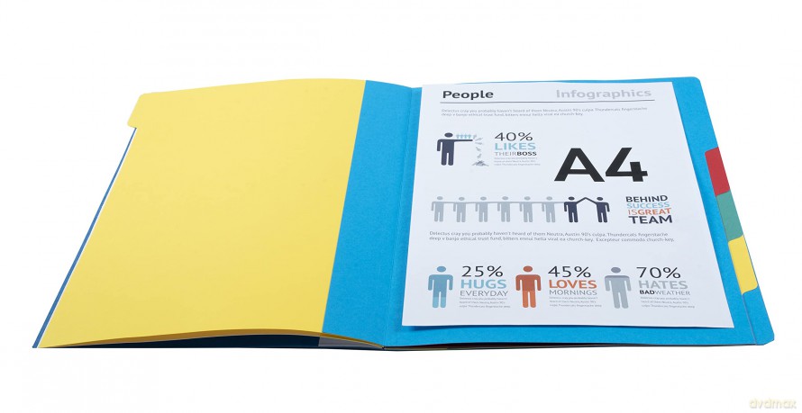 Classificatori 6scompart Blu