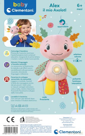 Clementoni Alex Il Mio Axolotl