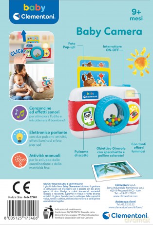 Clementoni Baby Camera