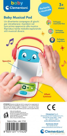 Clementoni Baby Musical Pod