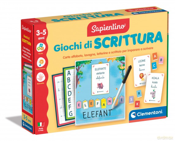 Clementoni Educativi Giochi Sapientino Giochi Di Scrittura