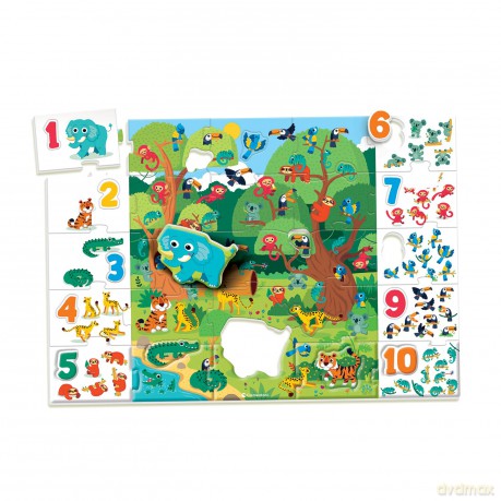 Clementoni Educativi Giochi Sapientino Il Puzzle Gigante Dei Numeri