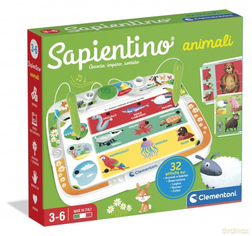 Clementoni Educativi Giochi Sapientino Sapientino Animali