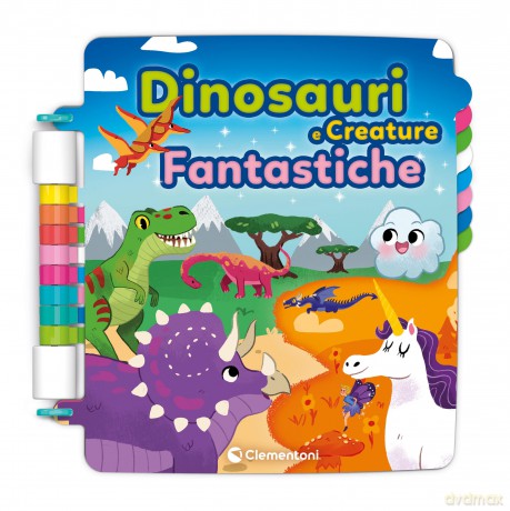 Clementoni Educativo Sapientino Elettronici Girapagina - Libro Dinosauri Made In Italy