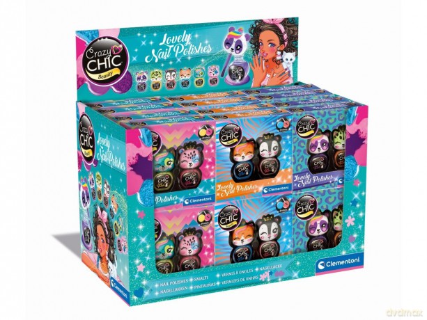 Clementoni Giochi Creativi Crazy Chic - Mini Smalto Made In Italy (Assortimento)
