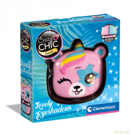 Clementoni Giochi Creativi Crazy Chic - Mini Trucchi Orso Made In Italy