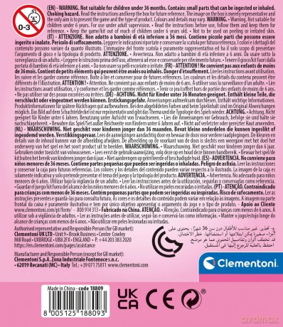 Clementoni Giochi Creativi Crazy Chic - Mini Trucchi Pantera Made In Italy