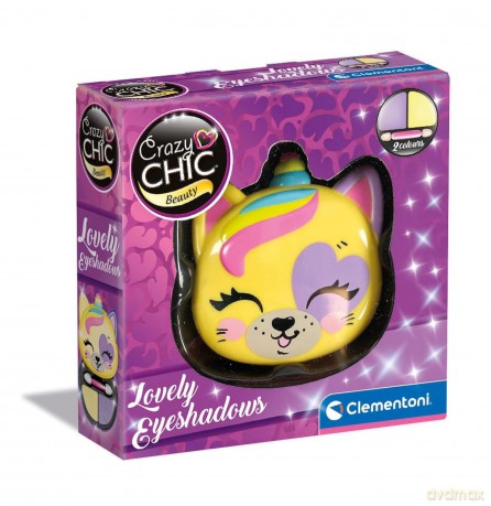 Clementoni Giochi Creativi Crazy Chic - Mini Trucchi Tigre Made In Italy