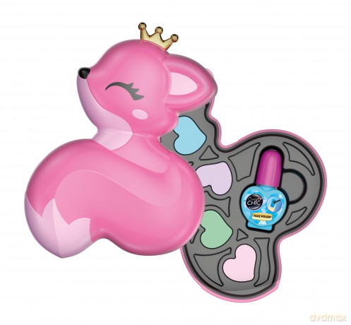 Clementoni Giochi Creativi Crazy Chic -Trousse Volpe Made In Italy