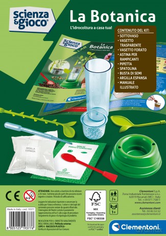 Clementoni Giochi Sientifici Lab La Botanica Made In Italy