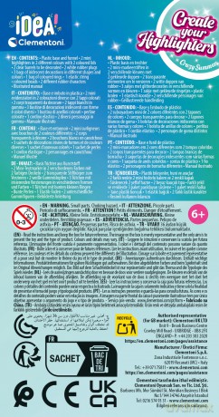 Clementoni Idea - Mini Lab.Evidenziatori Summer