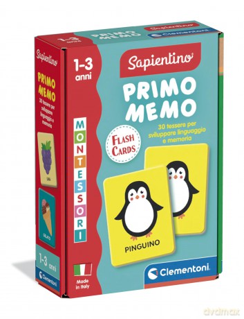 Clementoni Montessori Flashcards Primo Memo