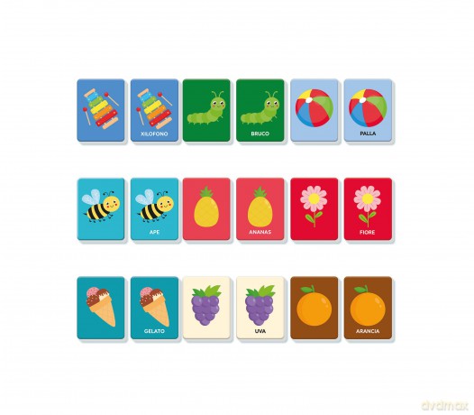 Clementoni Montessori Flashcards Primo Memo