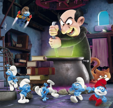 Clementoni Pzl 3x48 Pz - Smurfs