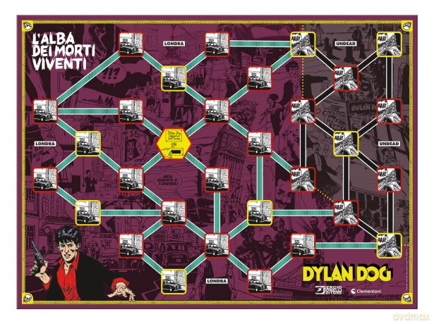 Clementoni Ricreativi Giochi A Licenza Dylan Dog - L'Alba Dei Morti Viventi