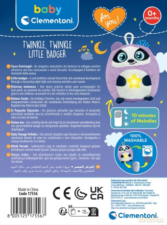 Clementoni Twinkle Twinkle Little Badger