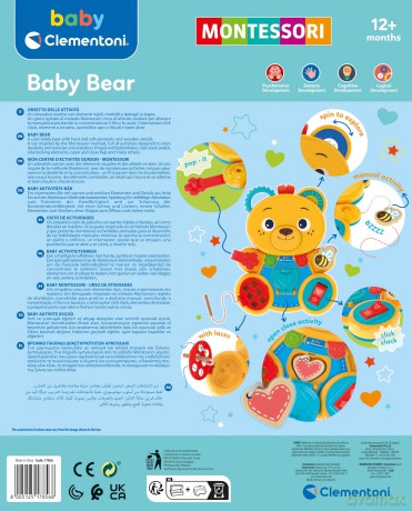 Clementoni: Baby Busy - Baby Bear Montessori