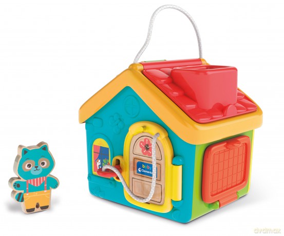 Clementoni: Baby Lock & Play - Activity House Montessori
