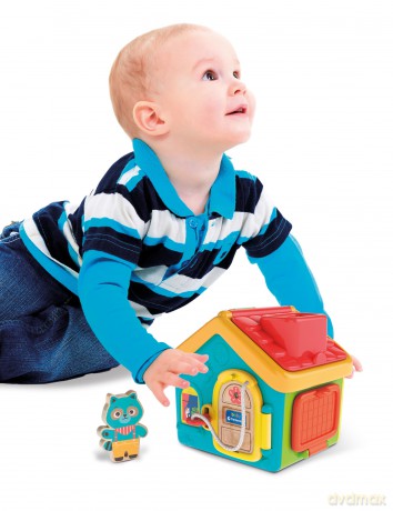 Clementoni: Baby Lock & Play - Activity House Montessori