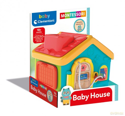 Clementoni: Baby Lock & Play - Activity House Montessori