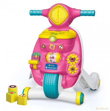 Clementoni: Baby Valentina - Scooterina 2 In 1 (Made Iin Italy)