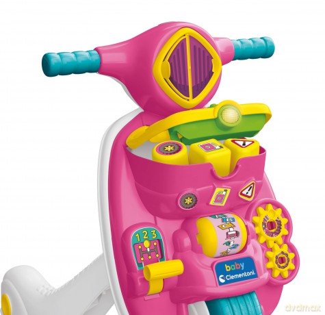 Clementoni: Baby Valentina - Scooterina 2 In 1 (Made Iin Italy)