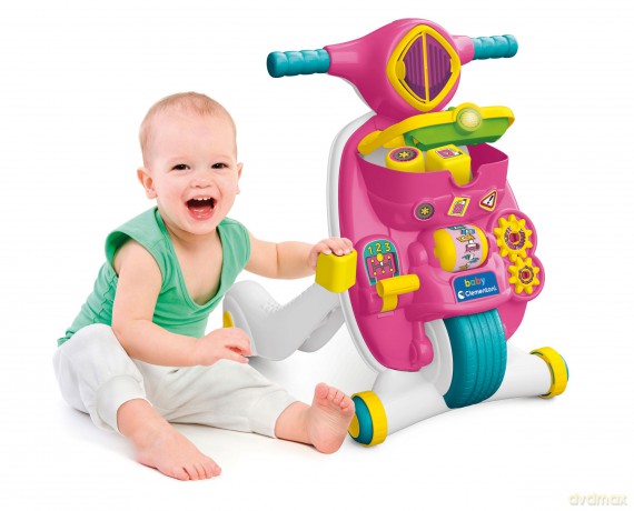 Clementoni: Baby Valentina - Scooterina 2 In 1 (Made Iin Italy)