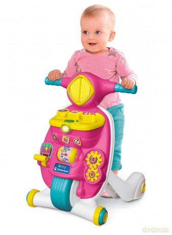 Clementoni: Baby Valentina - Scooterina 2 In 1 (Made Iin Italy)