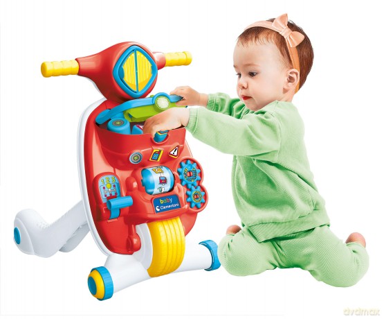 Clementoni: Baby Valentino - Scooterino 2 In 1 (Made Iin Italy)