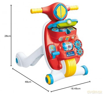 Clementoni: Baby Valentino - Scooterino 2 In 1 (Made Iin Italy)