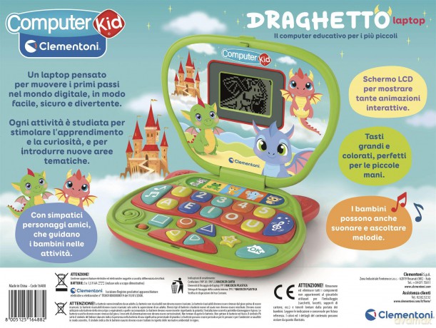 Clementoni: Draghetto Laptop 2+