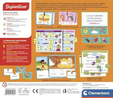 Clementoni: Giochi Di Lettura