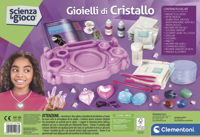Clementoni: Gioielli Di Cristallo