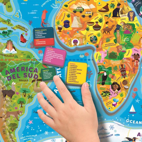 Clementoni: Il Mondo Puzzle Magnetico