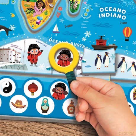 Clementoni: Il Mondo Puzzle Magnetico