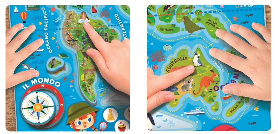 Clementoni: Il Mondo Puzzle Magnetico
