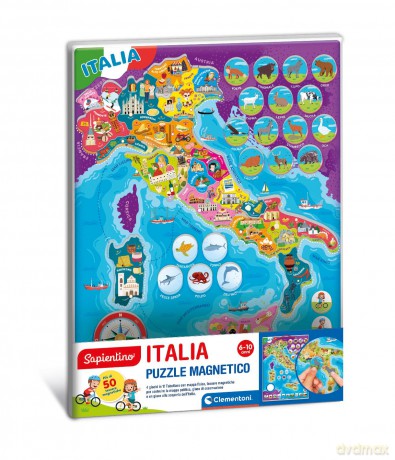 Clementoni: Italia Puzzle Magnetico